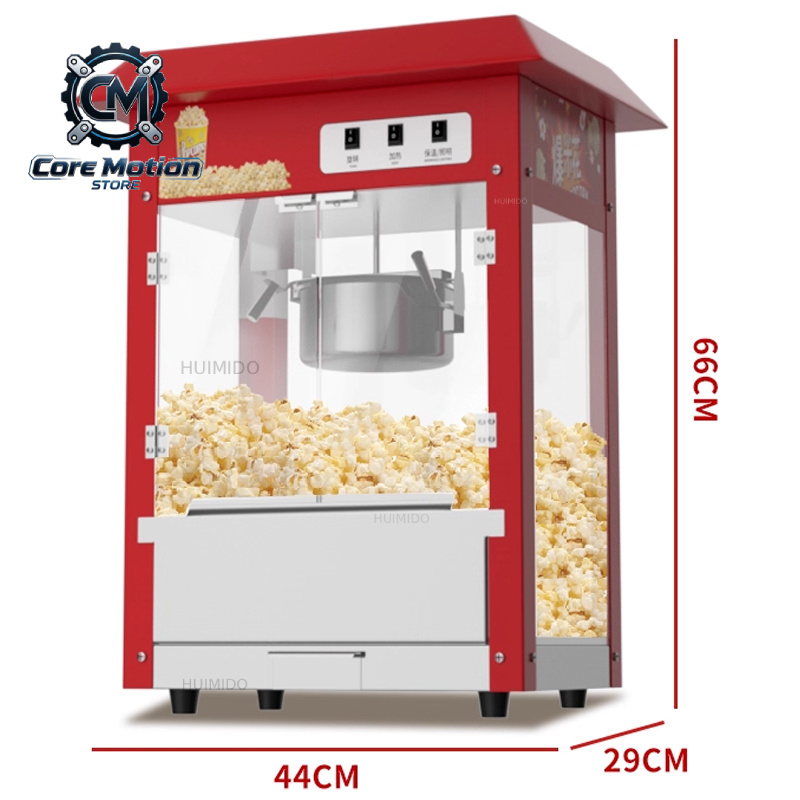Popcorn - ポップコーンマシン 商業街販売モデル 新型電動ポップコーンポッパー 傾斜トップ/フラットトップ 220V/110V 1400W