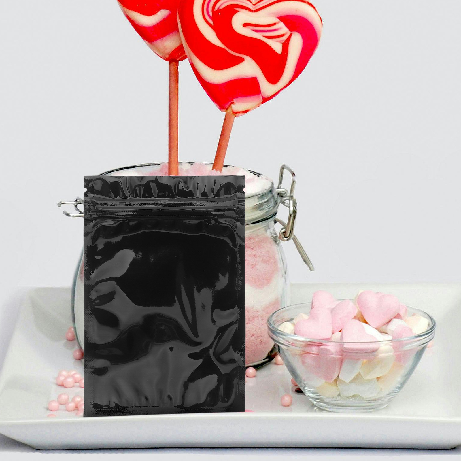 アルミ箔製の再封可能な袋100枚入り。サイズは10cm x  - Dried Fruit のレビューと価格