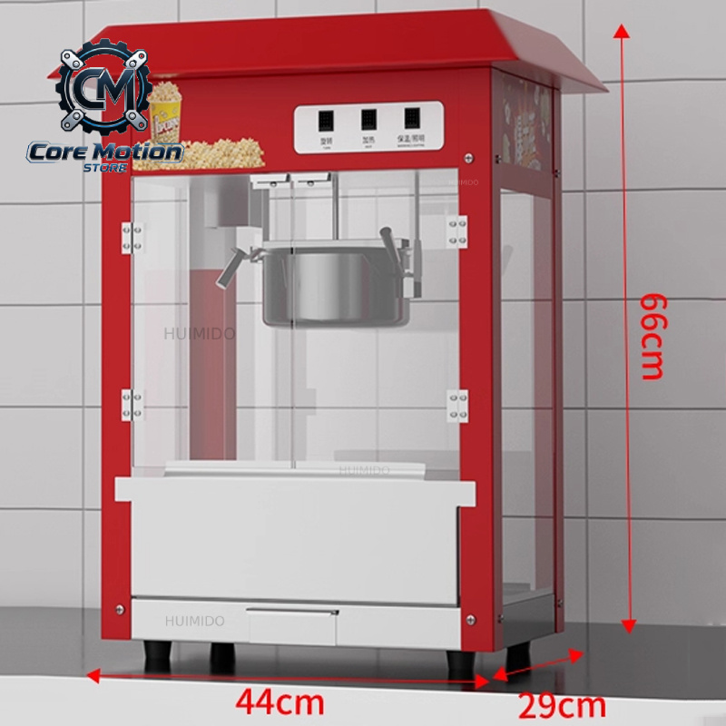 ポップコーンマシン 商業街販売モデル 新型電動ポップコーンポ - Popcorn のレビューと価格
