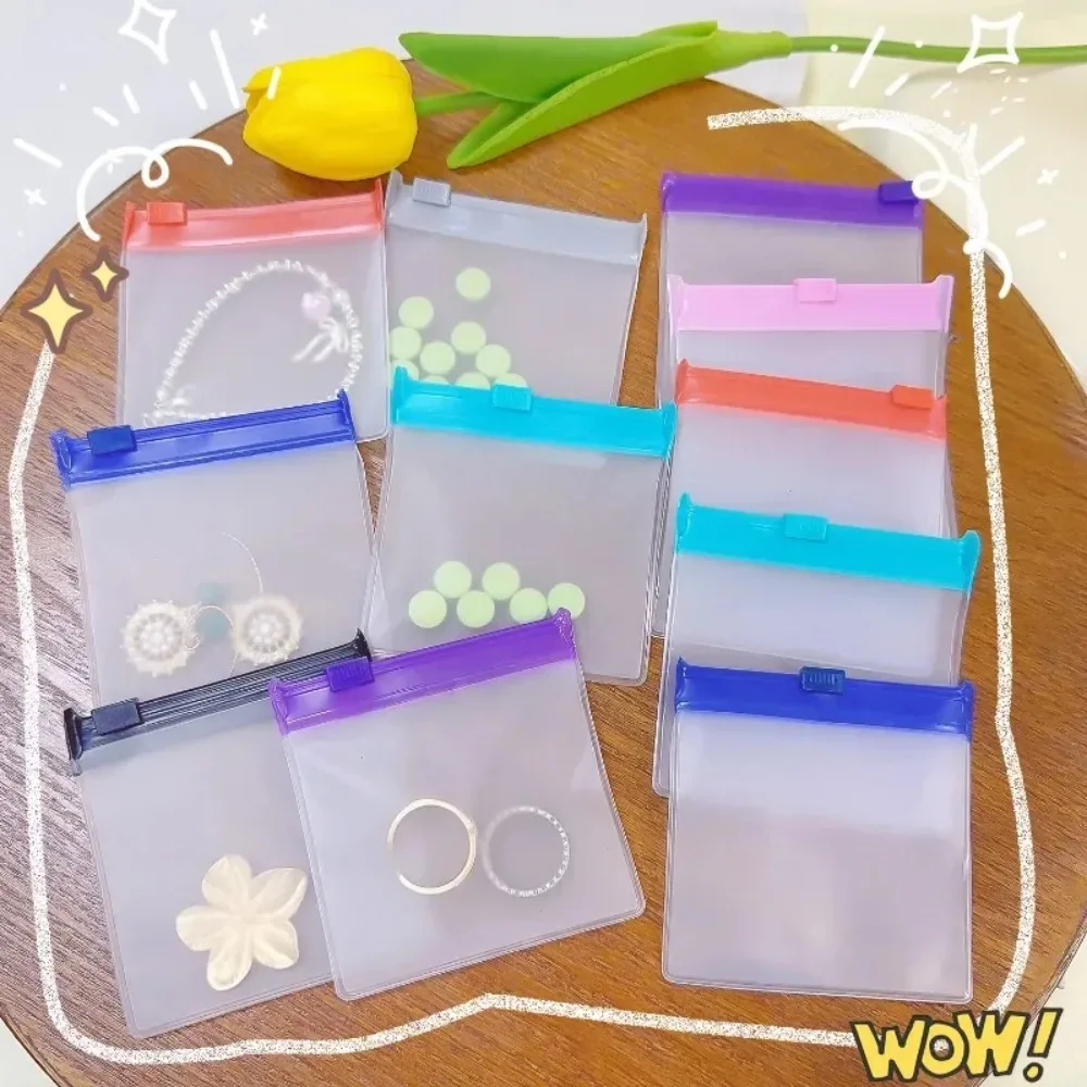 ミニカラフルなピルディスペンサーバッグ再利用可能な自己密封薬 - Seaweed Snack のレビューと価格