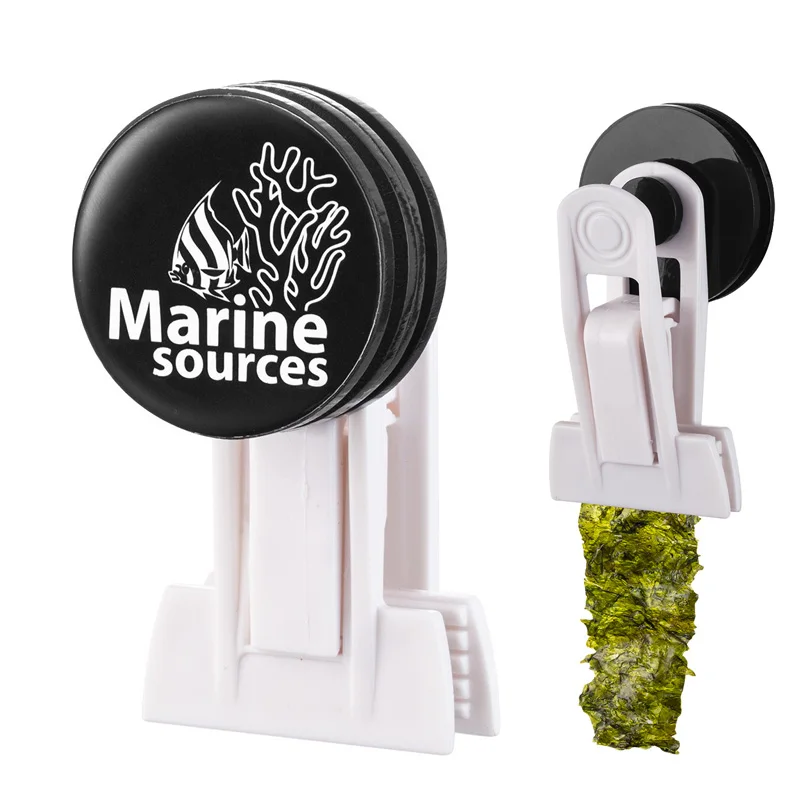 海洋ソース強力な磁気藻類給餌クランプクリップ水族館の水槽海藻 - Seaweed Snack のレビューと価格