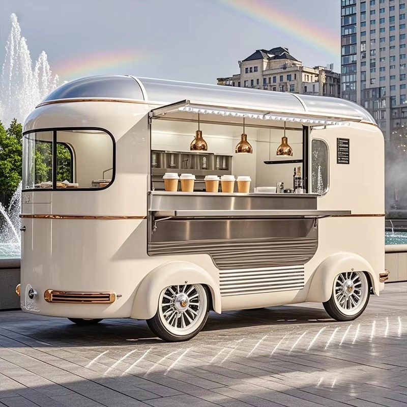 ケータリングトレーラー、移動式屋外ストリートキオスク、ポータ - Food Snacks Catering のレビューと価格