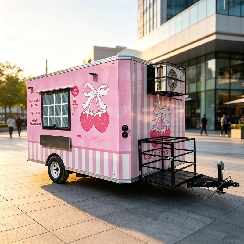 CE認証取得済み、充実した設備を備えた移動式コーヒーカート。 - Food Snacks Catering のレビューと価格